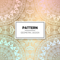Indian floral luxury ornament pattern.