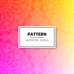 Indian floral luxury ornament pattern.