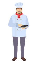 Chef Full using digital tablet PC