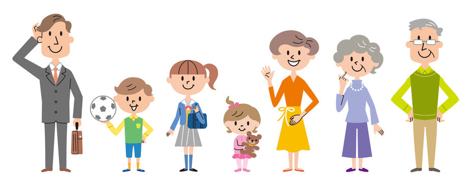 2 261 Best 三世代家族images Stock Photos Vectors Adobe Stock