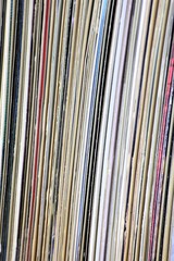 An Image of a Vinyl record cover collection