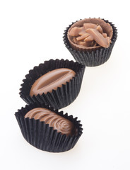 chocolate assorted with background
