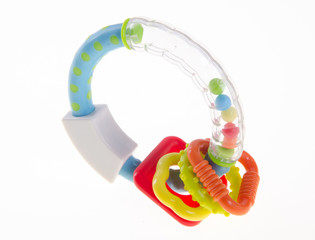 Baby toy on the background
