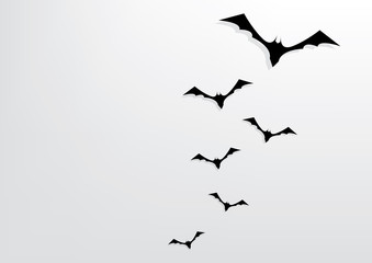 Halloween Layout Design Cover, Card Background. Vector illustration