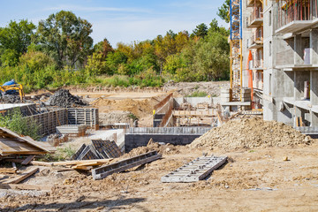 Building under construction