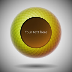 Abstract Speech Bubble Design