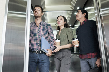 In elevator © DragonImages