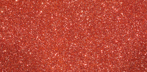 RED  shiny glitter background with glare of lights