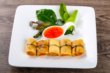 Asian spring roll