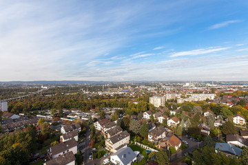 Fototapeta na wymiar Blick über Mainz