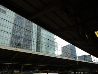 Fototapeta na wymiar 東京駅　新幹線ホーム