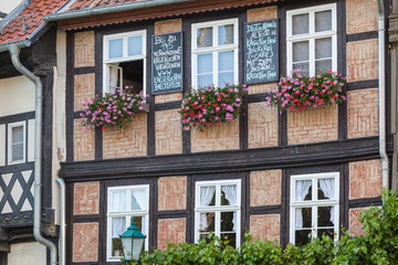 Fototapeta na wymiar Weltkulturerbe Quedlinburg Harz