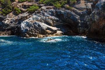 Palmaria island, La Spezia, Italy
