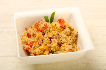 Couscous with meat