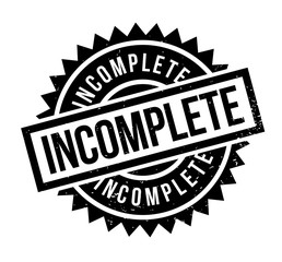 Incomplete rubber stamp. Grunge design with dust scratches. Effects can be easily removed for a clean, crisp look. Color is easily changed.