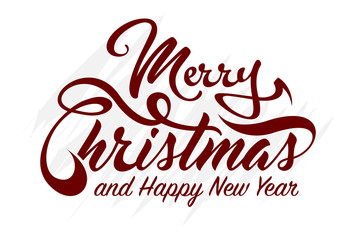 Inscription Marry Christmas