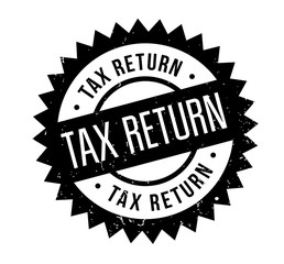 Tax Return rubber stamp. Grunge design with dust scratches. Effects can be easily removed for a clean, crisp look. Color is easily changed.