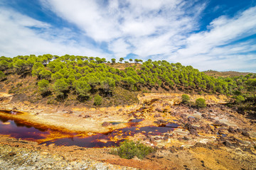 Rio Tinto kopalnia odkrywkowa w Hiszpanii © Jan