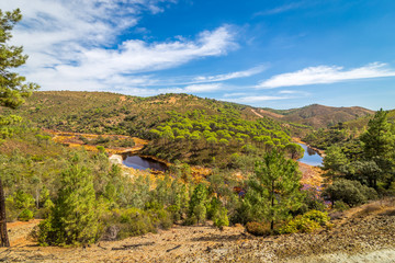 Rio Tinto kopalnia odkrywkowa w Hiszpanii © Jan