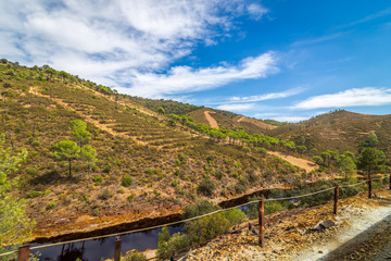 Rio Tinto kopalnia odkrywkowa w Hiszpanii © Jan