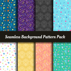 Seamless Background Pattern Pack