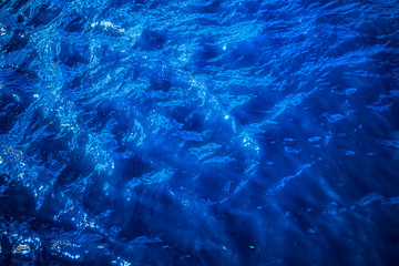 Blue water