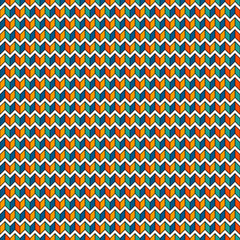 Seamless surface pattern with herringbone motif. Repeated chevrons wallpaper. Zigzag lines. Jagged triangular waves