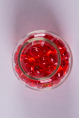red capsule medical vitro