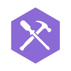 Logo artisan violet