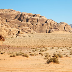 in the desert  sand and mountain adventure destination