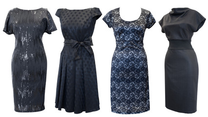 black dresses set