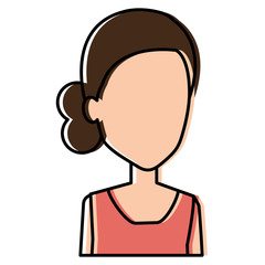 beautiful woman avatar character