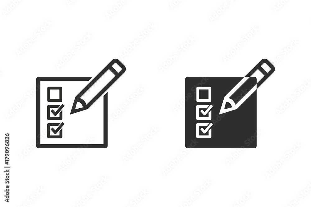 Sticker Registration vector icon.