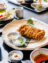 Tonkatsu - Deep fried pork with curry