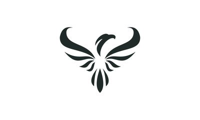luxury bird eagle logo