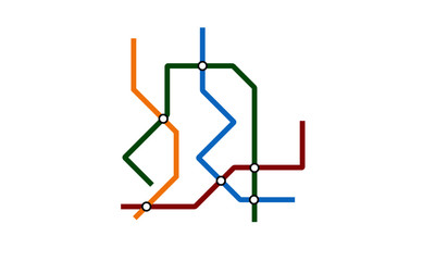 Metro, Subway Map 