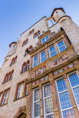 Fototapeta premium Facade of the historic Tempelhaus building in Hildesheim