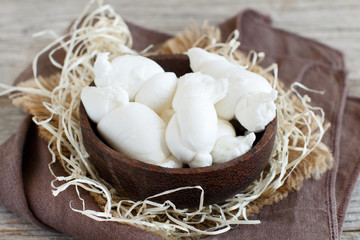 Italian cheese mozzarella nodini