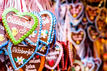 Meubelstickers gingerbread heart © fottoo