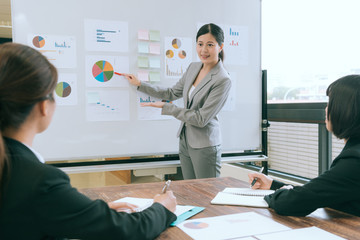 professional smiling company manager woman