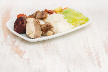 typical portuguese dish cozido a portuguesa