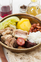typical portuguese dish cozido a portuguesa