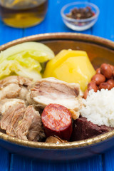 typical portuguese dish cozido a portuguesa