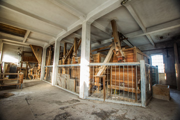 Fototapeta premium Old mill machines.