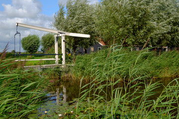 Typische Brücke in Holland