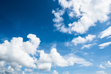 Fototapeta premium Beautiful blue sky