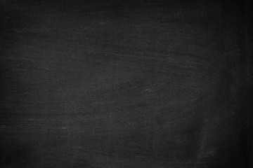 empty black chalkboard for education