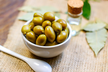 green olives