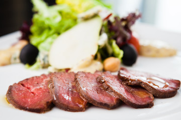 Spiced beef fillet
