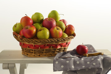 Cesto di mele